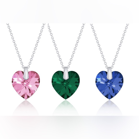 Swarovski Elements Heart Necklace - Picture 1 of 1